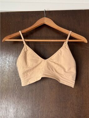 SKIMS Taupe Lightweight Seamless Bralette